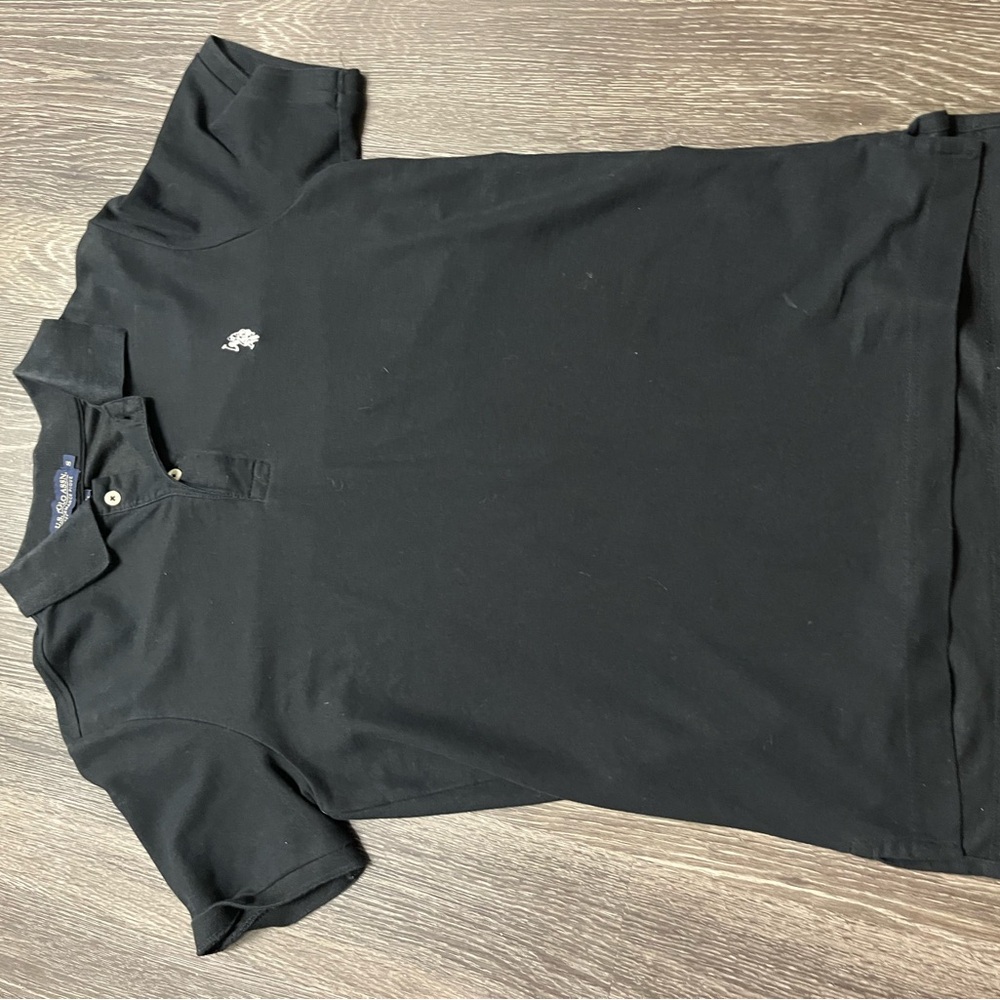 U.S. Polo Assn. Black Polo Shirt